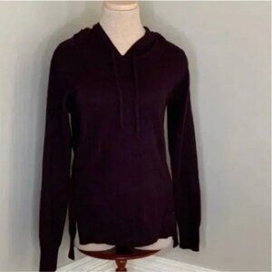 Athleta Long Sleeve Sweater Hoodie Wine Colored Size XS